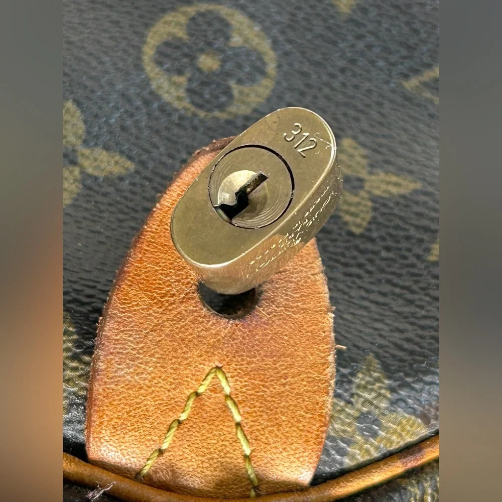 Louis Vuitton Speedy 30 Vintage 90’s Y2K Coated Canvas Purse Bag Large Patina - Picture 12 of 16